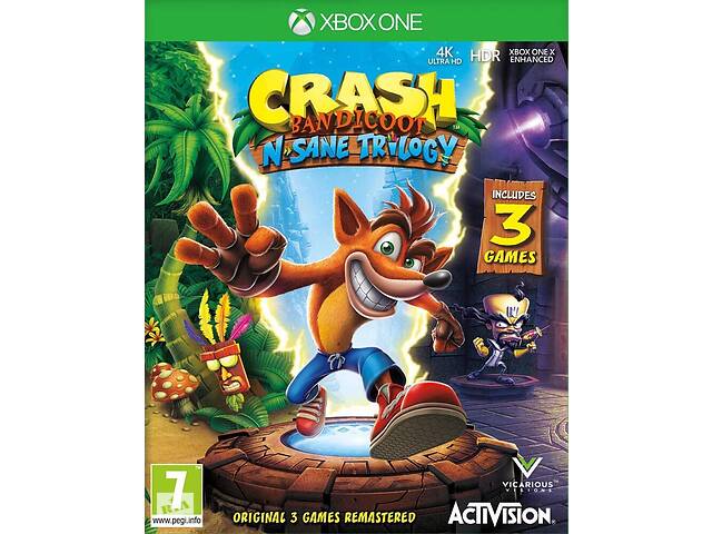 Игра Activision Crash Bandicoot Nsane Trilogy XBox One (английская версия)