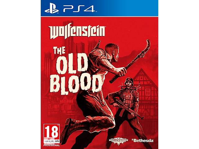Игра Bethesda Softworks Wolfenstein The Old Blood PS4 (русские субтитры)