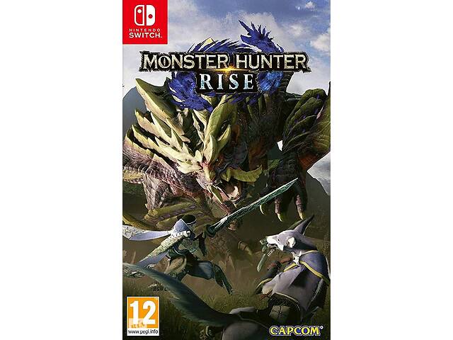 Игра Capcom Monster Hunter: Rise Nintendo Switch (русские субтитры)