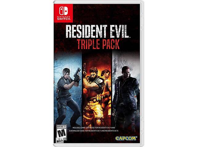 Игра Capcom Resident Evil Triple Pack Nintendo Switch (английская версия)