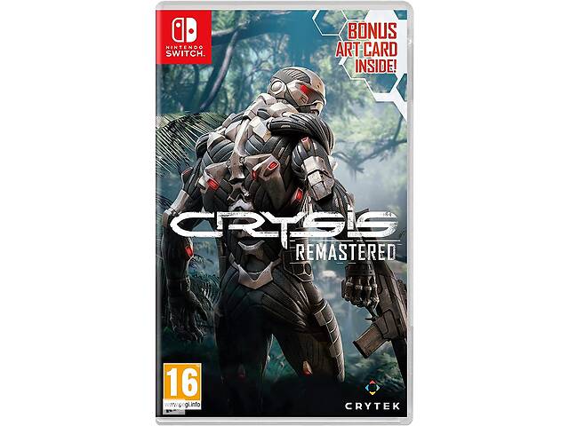 Игра Crytek Crysis Remastered Nintendo Switch (русская версия)