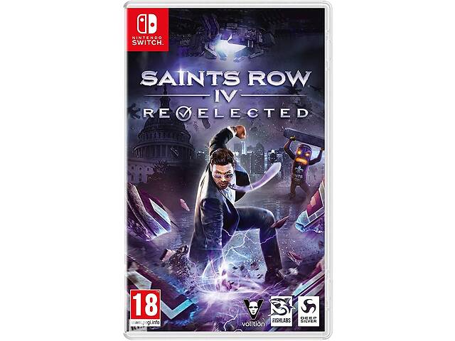 Игра Deep Silver Saints Row IV: Re-Elected Nintendo Switch (русские субтитры)
