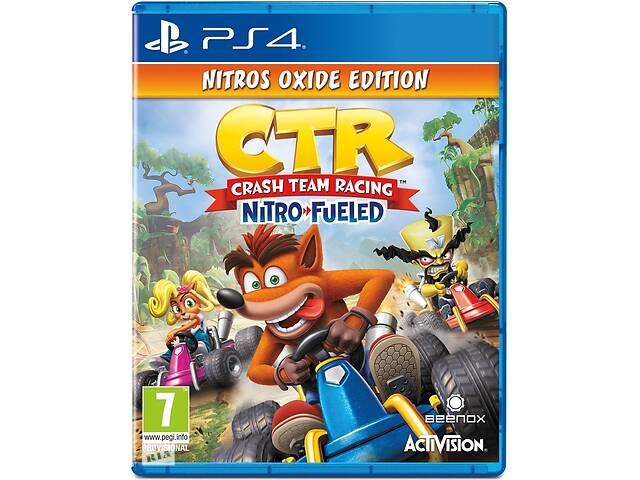 Игра для PlayStation 4 Crash Team Racing Nitro-Fueled Nitros Oxide Edition PS4 (английская версия)