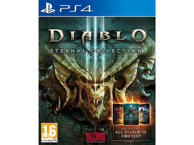 Игра для PlayStation 4 Diablo 3 Eternal Collection