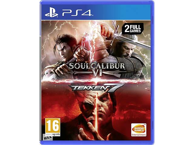 Гра для PlayStation 5 SOUL CALIBUR 4 + TEKKEN 7 PS4 (російські субтитри)