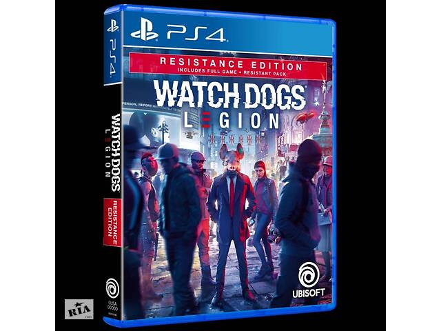Игра для PlayStation 5 Watch Dogs: Legion Resistance Edition PS4 (русская версия)
