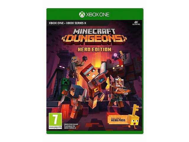 Игра для Xbox Series, Xbox One Mojang Minecraft Dungeons Hero Edition XBox One (русские субтитры)