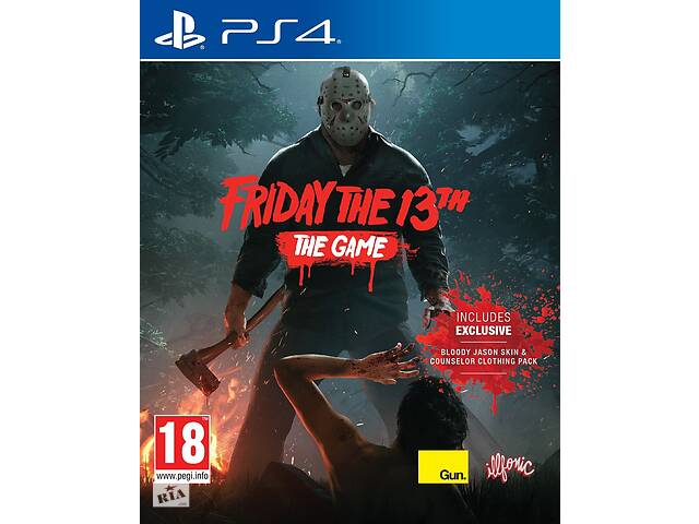 Игра Gun Interactive Friday The 13th PS4 Ultimate Slasher Edition (английская версия)