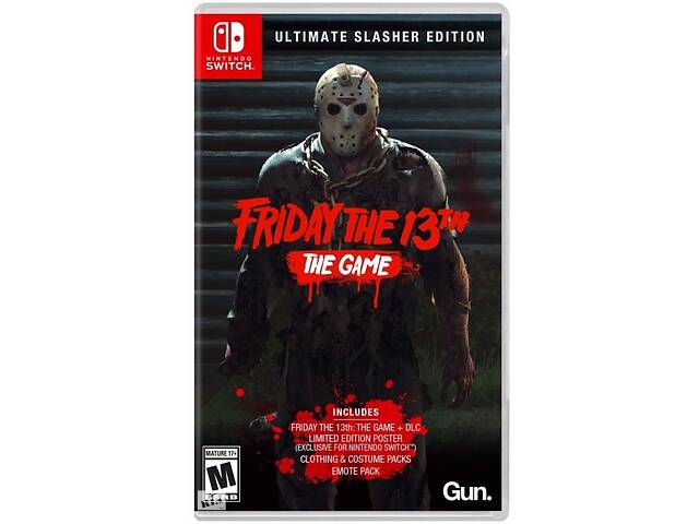 Игра Gun Interactive Friday the 13th: The Game Ultimate Slasher Edition Nintendo Switch (русские субтитры)