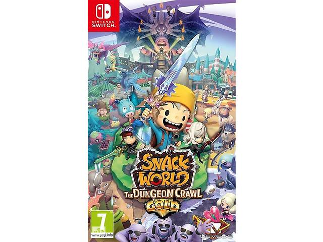 Игра Level-5 Snack World the Dungeon Crawl – Gold Nintendo Switch (английская версия)