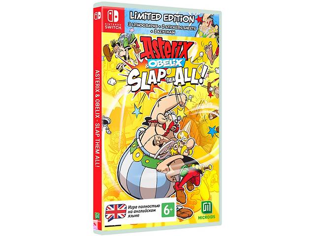 Игра Microids Nintendo Switch Asterix & Obelix: Slap them All! Limited Edition (английская версия)