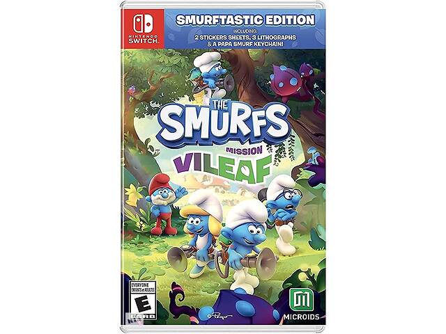 Игра Microids The Smurfs: Mission ViLeaf – Smurftastic Edition Nintendo Switch (русские субтитры)