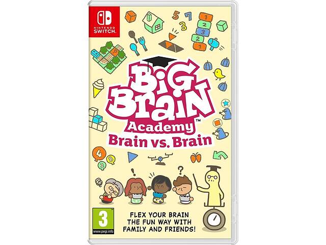 Игра Nintendo Big Brain Academy: Brain vs. Brain Nintendo Switch (русская версия)