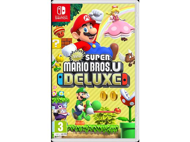 Игра Nintendo New Super Mario Bros. U Deluxe Nintendo Switch (русские субтитры)