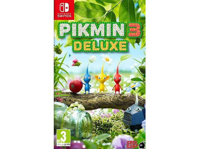 Игра Nintendo Pikmin 3 Deluxe Nintendo Switch (английская версия)