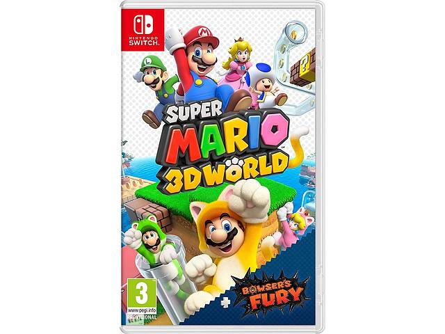 Игра Nintendo Super Mario 3D World + Bowser’s Fury Nintendo Switch (русские субтитры)