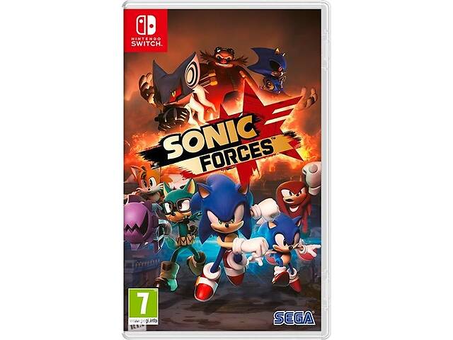 Игра Sega Sonic Forces Nintendo Switch (русские субтитры)