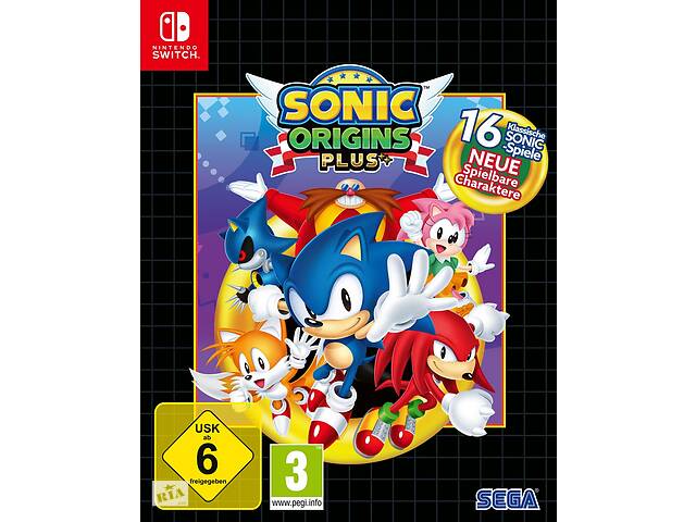 Игра Sega Sonic Origins Plus Nintendo Switch (английская версия)
