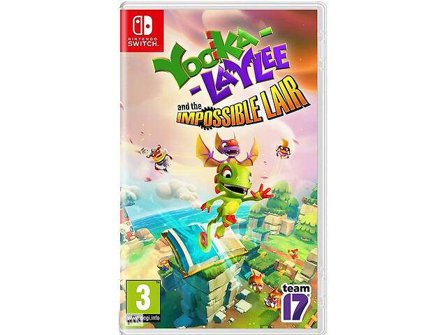 Игра Team17 Yooka-Laylee and the Impossible Lair Nintendo Switch (английская версия)