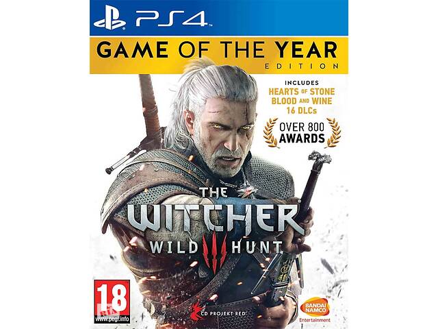 Гра The Witcher 3: Wild Hunt GOTY PS4 російські субтитри