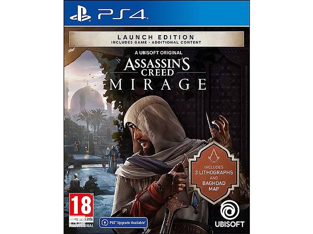 Игра Ubisoft Assassin’s Creed Mirage Launch Edition PS4 (русская версия)