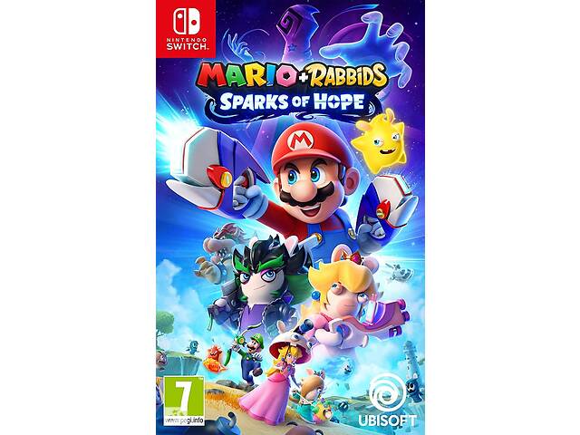 Игра Ubisoft Mario + Rabbids Sparks of Hope Nintendo Switch (русские субтитры)