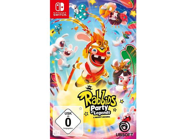 Игра Ubisoft Rabbids: Party of Legends Nintendo Switch (русские субтитры)