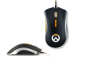 Игровая проводная оптическая мышь с светодиодной подсветкой XPRO DeathAdder Overwatch Elite черная (ЦУ-00030988)