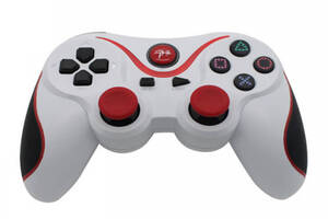 Игровой беспроводной джойстик Bluetooth Dualshock 3 для PS3\PC White