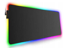 Игровой коврик с RGB подсветкой 80х30 Alleo