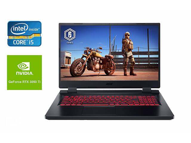 Игровой ноутбук Acer AN515-5857Y8 / 15.6' (1920x1080) IPS / Intel Core i5-12500H (12 (16) ядер по 3.3 - 4.5 GHz) / 16...