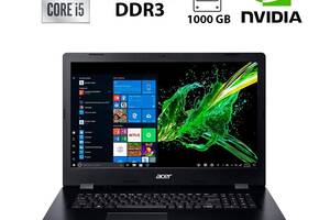 Игровой ноутбук Acer Aspire 3 A317-51G / 17.3' (1920x1080) TN / Intel Core i5-10210U (4 (8) ядра по 1.6 - 4.2 GHz) /...