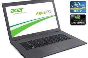 Игровой ноутбук Acer Aspire E5-574G-54Y2 / 15.6' (1920x1080) TN / Intel Core i5-6200U (2 (4) ядра по 2.3 - 2.8 GHz) /...