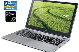 Игровой ноутбук Acer Aspire V5 573PG / 15.6' (1366x768) TN Touch / Intel Core i5-4210U (2 (4) ядра по 1.7 - 2.7 GHz)...