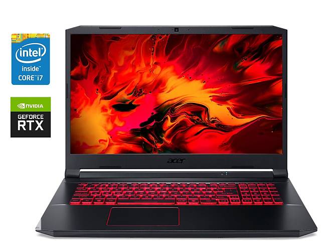 Игровой ноутбук Acer Nitro 5 AN515-54 / 15.6' (1920x1080) IPS / Intel Core i7-9750H (6 (12) ядра по 2.6 - 4.5 GHz) /...