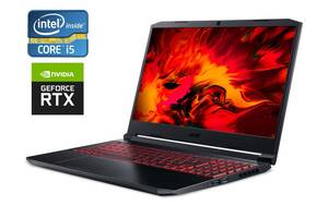 Игровой ноутбук Acer Nitro 5 AN515-55 / 15.6' (1920x1080) IPS / Intel Core i5-10300H (4 (8) ядра по 2.5 - 4.5 GHz) /...