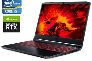 Игровой ноутбук Acer Nitro 5 AN515-55 / 15.6' (1920x1080) IPS / Intel Core i5-10300H (4 (8) ядра по 2.5 - 4.5 GHz) /...