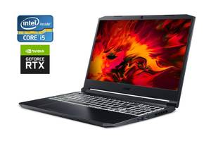 Игровой ноутбук Acer Nitro 5 AN515-55-53E5 / 15.6' (1920x1080) IPS / Intel Core i5-10300H (4 (8) ядра по 2.5 - 4.5 GH...