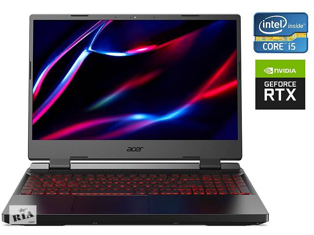 Игровой ноутбук Acer Nitro 5 AN517-55-56G1 NEW / 17.3' (1920x1080) IPS / Intel Core i5-12500H (8 (16) ядра по 3.3 - 4...