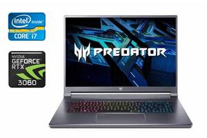 Игровой ноутбук Acer Predator Triton 500 SE / 16' (2560x1600) IPS / Intel Core i7-11800H (8 (16) ядер по 2.3 - 4.6 GH...