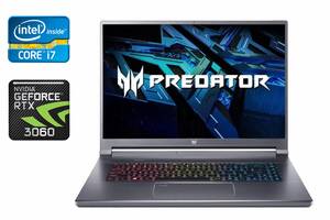 Игровой ноутбук Acer Predator Triton 500 SE / 16' (2560x1600) IPS / Intel Core i7-11800H (8 (16) ядер по 2.3 - 4.6 GH...