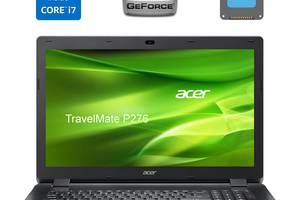 Игровой ноутбук Acer TravelMate P276-MG / 17.3' (1600x900) TN / Intel Core i7-4510U (2 (4) ядра по 2.0 - 3.1 GHz) / 1...