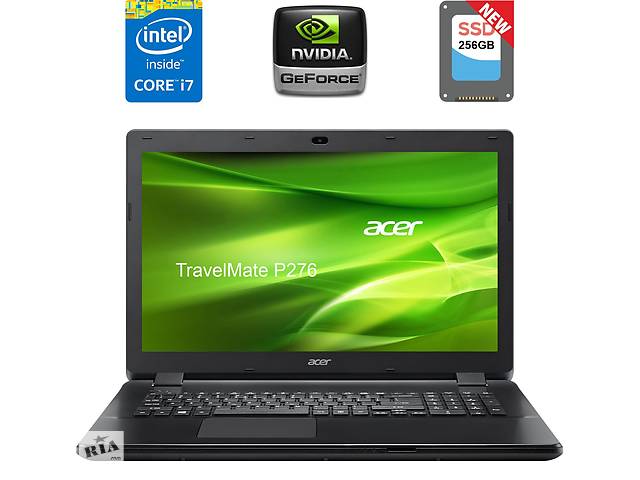 Игровой ноутбук Acer TravelMate P276-MG / 17.3' (1600x900) TN / Intel Core i7-4510U (2 (4) ядра по 2.0 - 3.1 GHz) / 1...