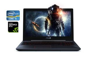 Игровой ноутбук Asus FX503VM / 15.6' (1920x1080) TN / Intel Core i5-7300HQ (4 ядра по 2.5 - 3.5 GHz) / 16 GB DDR4 / 1...