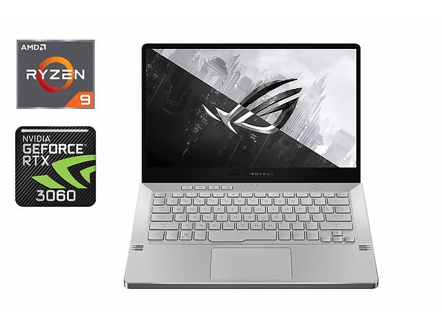 Игровой ноутбук Asus ga401q / 14' (1920x1080) IPS / AMD Ryzen 9 5900HS (8 (16) ядер по 3.0 - 4.6 GHz) / 16 GB DDR4 /...