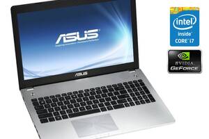 Игровой ноутбук Asus N56JN / 15.6' (1920x1080) TN / Intel Core i7-4710HQ (4 (8) ядра по 2.5 - 3.5 GHz) / 16 GB DDR3 /...