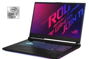 Игровой ноутбук Asus ROG Strix G17 G712LW / 17.3' (1920x1080) IPS / Intel Core i7-10750H (6 (12) ядер по 2.6 - 5.0 GH...