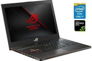 Игровой ноутбук Asus ROG Zephyrus M GU502GW / 15.6' (1920x1080) IPS / Intel Core i7-8750H (6 (12) ядра по 2.2 - 4.1 G...