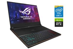 Игровой ноутбук Asus ROG Zephyrus S GX531GW / 15.6' (1920x1080) IPS / Intel Core i7-8750H (6 (12) ядер по 2.2 - 4.1 G...