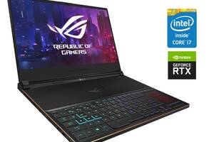 Игровой ноутбук Asus ROG Zephyrus S GX531GW / 15.6' (1920x1080) IPS / Intel Core i7-8750H (6 (12) ядер по 2.2 - 4.1 G...